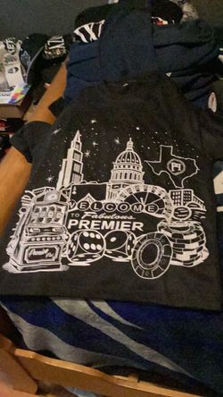 Premier brand welcome to fabulous premier men’s t shirt size small color black new