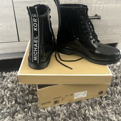 Michael Kors Leather Boots