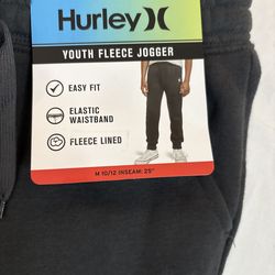 Hurley Youth Jogger sweatpants size Medium 10/12