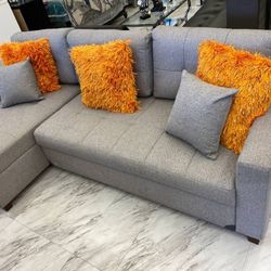 Reversible sofa bed with storage for sale! Ask for price.  