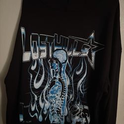 Lost hills skeleton hoodie size XXL