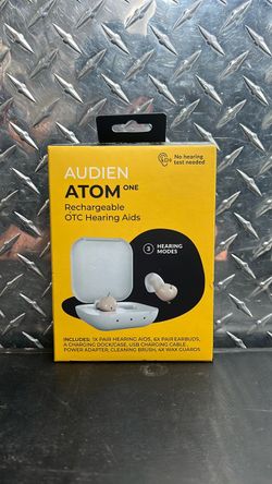 Audien Atom One Rechargeable OTC Hearing Aids