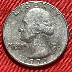 1978 D Quarter Errors Liberty,D,1978 &Quarter &2,000.00