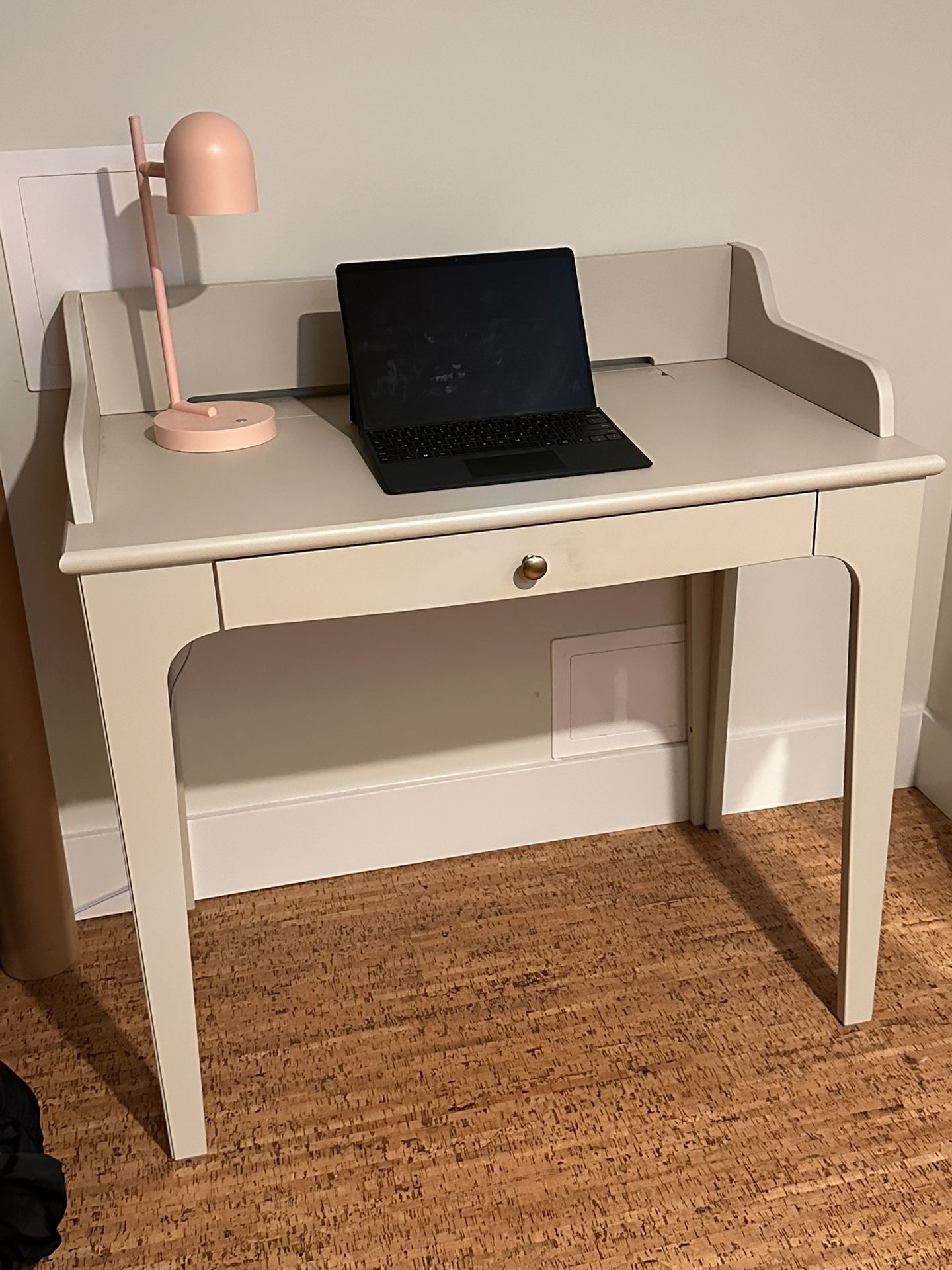 LOMMARP Desk, Bookcase, and NISOLVE Chair