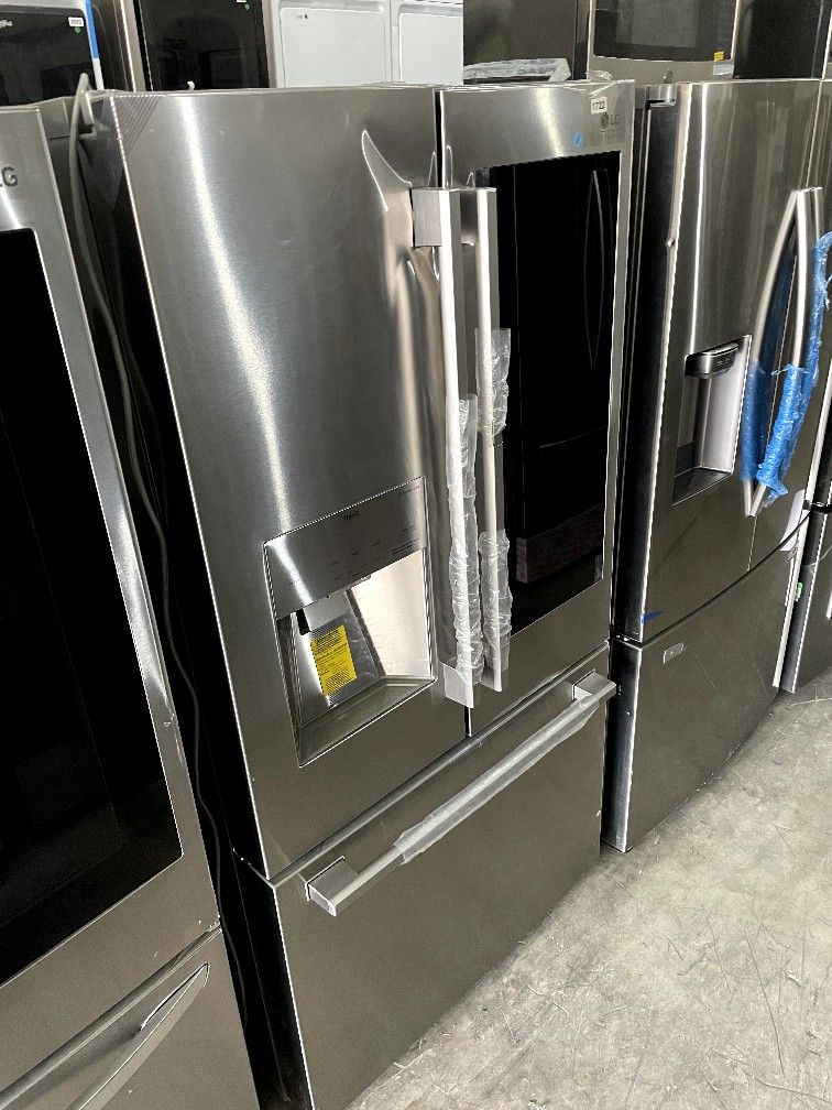 LG STUDIO 36” FRENCH DOOR REFRIGERATOR STAINLESS STEEL COUNTER DEPTH $1250