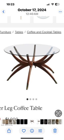 MCM Spider Leg Coffee Table 