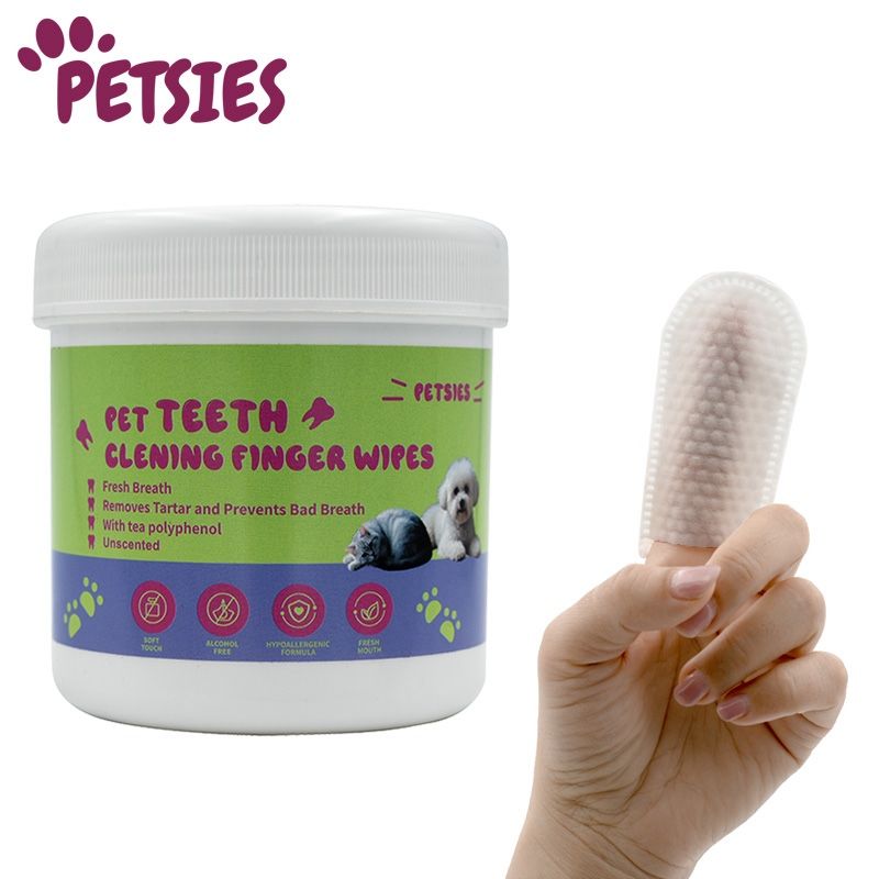DOG/CAT PET TEETH CLEANER (REMOVES DENTAL TARTAR PREVENTS BAD BREATH)