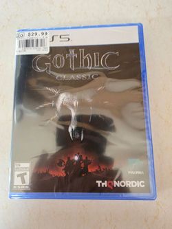 Gothic Classic PS5 Game