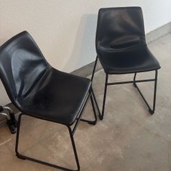Leather Dinning Chairs 