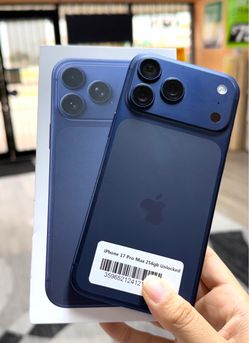Unlocked - iPhone 17 pro max 256 Gb and clean imei