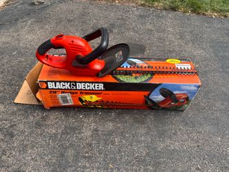 Black Decker hedge trimmer