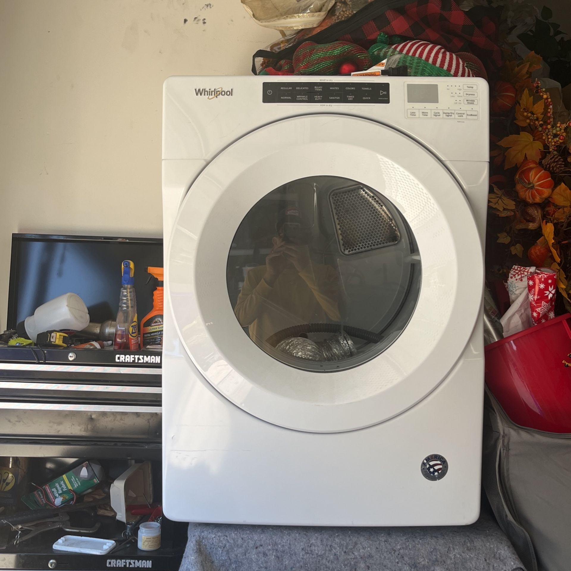 XL Capacity Whirlpool Washer and Gas Dryer