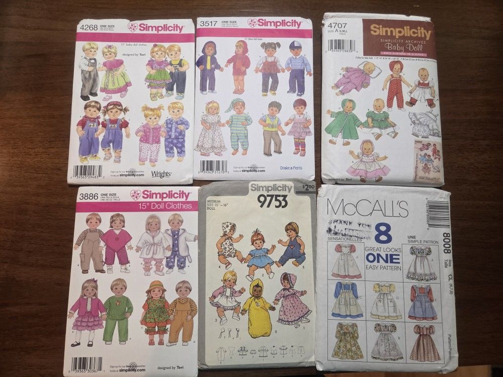 Dolls Clothes Patterns