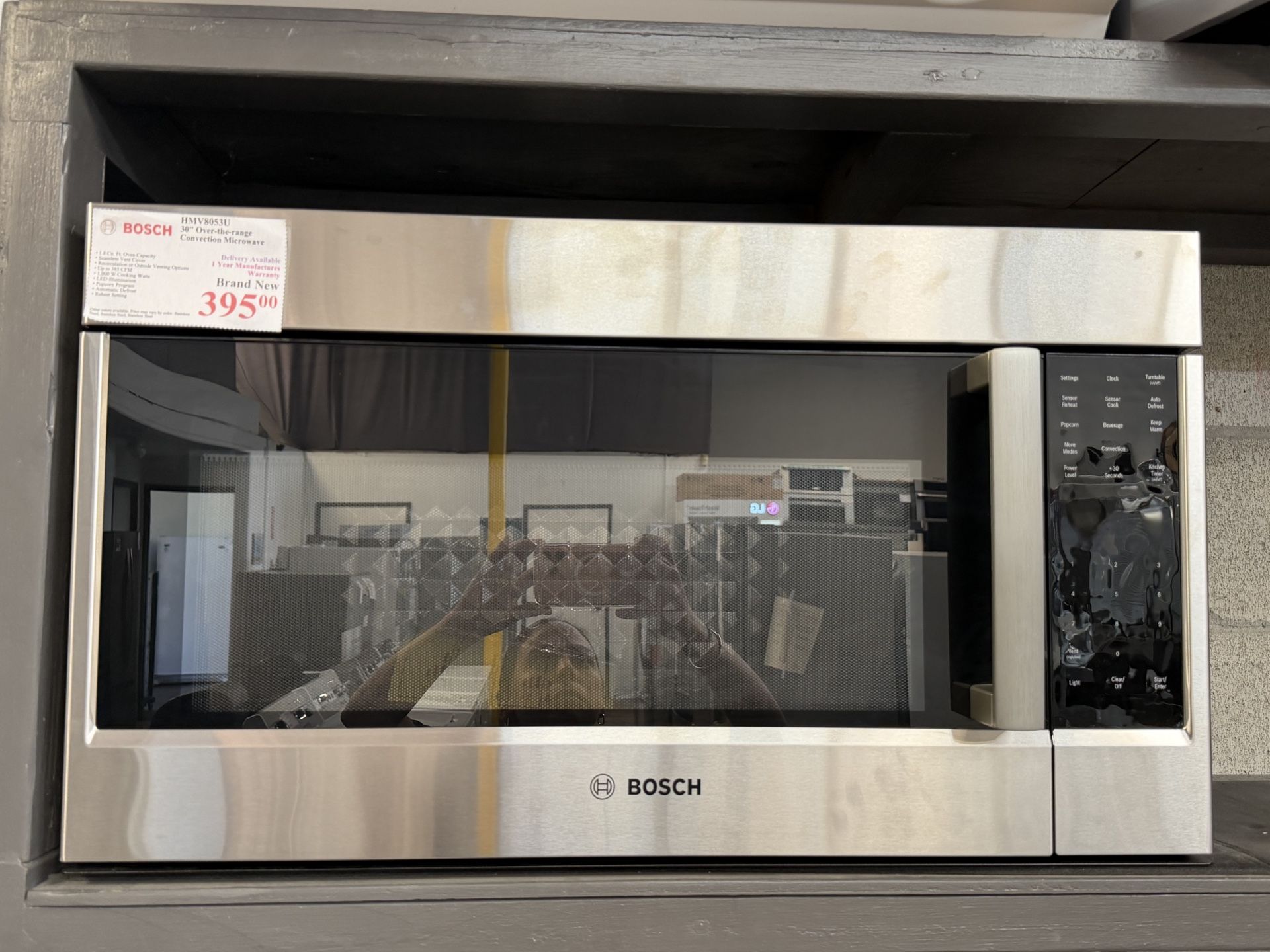 BOSCH 30” Over The Range Convection Microwave