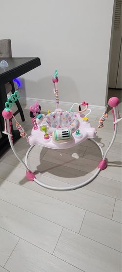 Baby Minnie Mouse adjustable bouncer