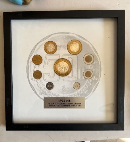 1995 Mexico Coin Set Ultra Rare 