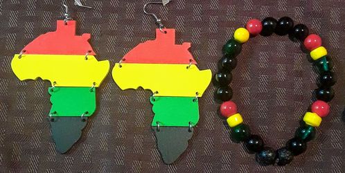 African Bracelet and Bead Set