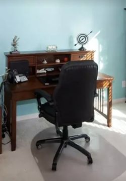 Solid Wood Desk w/ Hutch