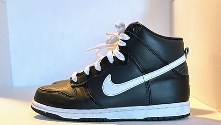 Nike Dunk high anthracite size 3 Y
