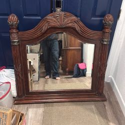 Solid Wood Mirror