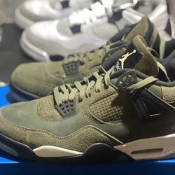 Jordan 4 Military Black Jordan 4 Olive