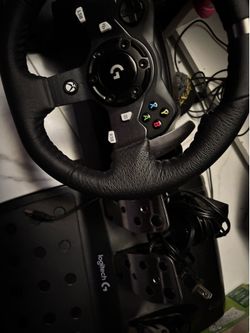 logitech G920 xbox racing wheel trading check description