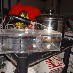 Cute Sm. Container Gd Cotton Balls Jewerly Makeup Etc 3 Firm Look My Post Moving All Got Go