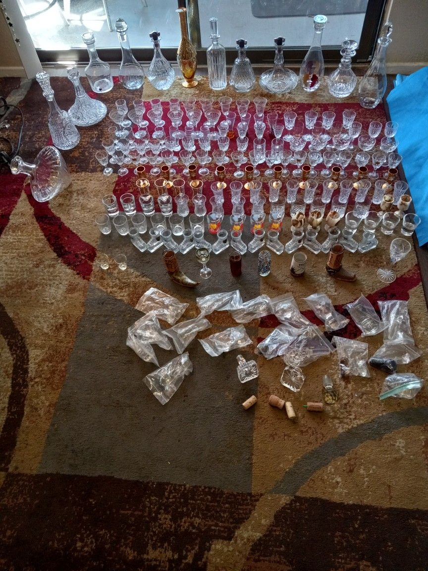 Bulk Crystal, Antique Glass for Sale