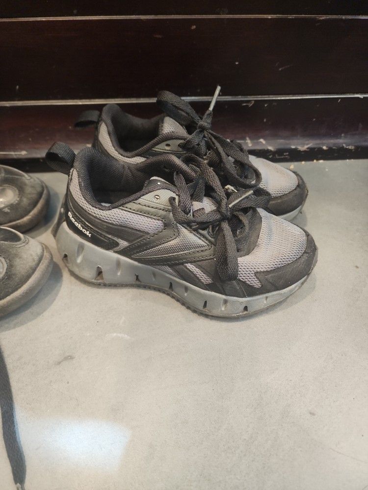 Boys Sambas Adidas And Reebok Size 11