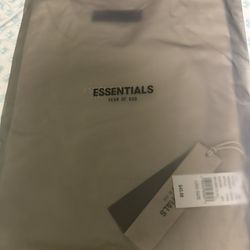 Essentials FOG Silver cloud SzL t-shirt