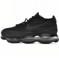 US7-13 Free Shipping DJ4702-002 Air Max Scorpion FK Triple Black Men’s shoes