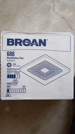 Broan ventilation fan