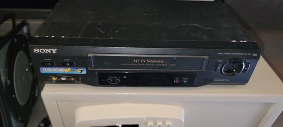 Sony VHS player 