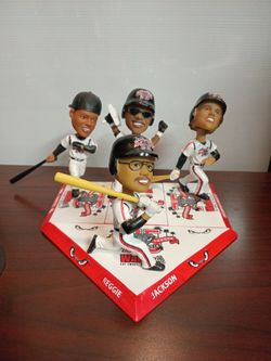 Jackson/griffey/Henderson/Brett lake Elsinore Storm bobblehead set