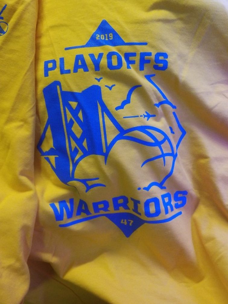 Shirts Warriors Playoffs 2019. 2 Shirts For 10 Bucks
