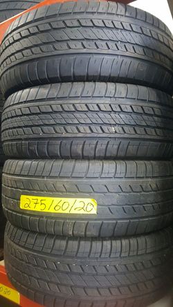 On sale now...p275/60/20.....beautiful set...