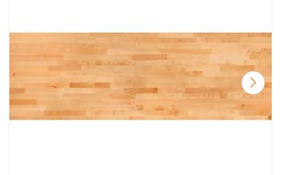 Hampton Bay
4 ft. L x 25 in. D Finished Engineered Birch Butcher Block Countertop with Standard Edge