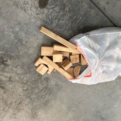 Kids Play Wooden Blocks