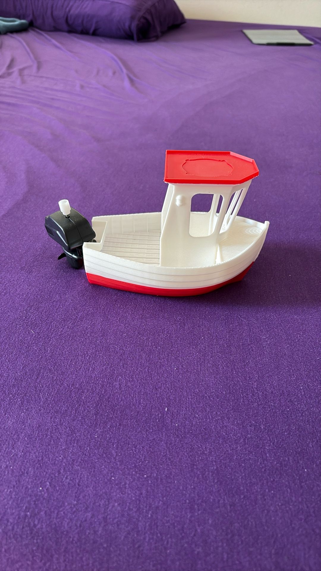 3D Printed Boat With Motor