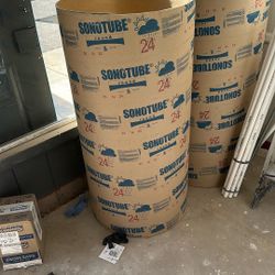 Sonotube Concrete Form 24 Inch 4 Ft