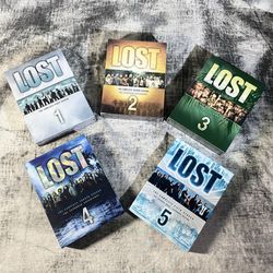 Lost DVDs (s1-5)