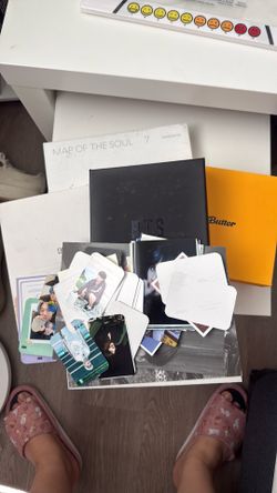 BTS albums & unofficial photo cards/stickers