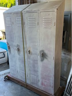Metal lockers