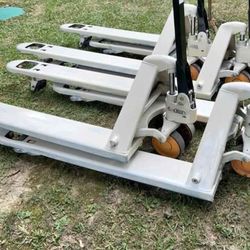New/ Used Crown Pallet Jacks $299-399ea No Less 