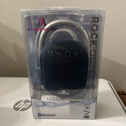 MAX Power Rock On Portable Bluetooth Speaker 