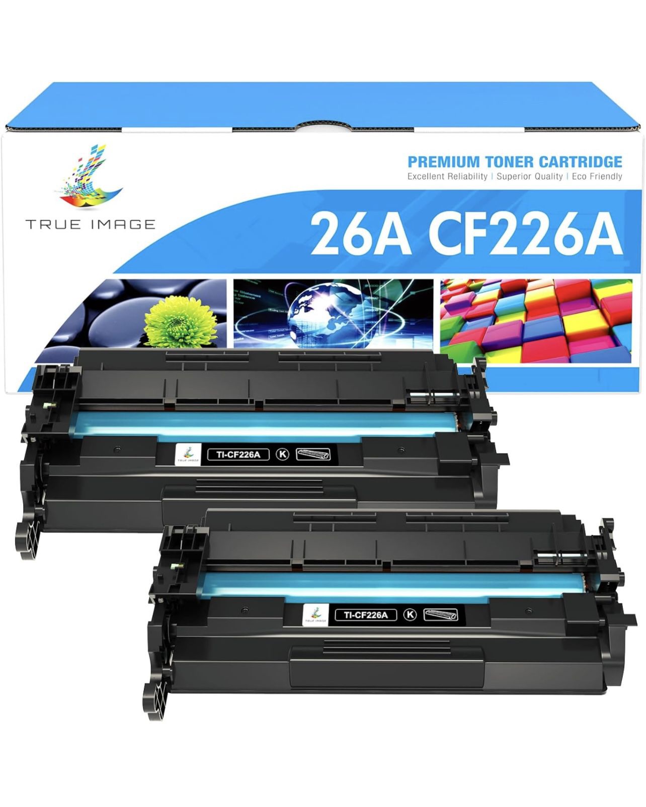26A Toner Cartridge for HP Printer CF226A Compatible for HP 26A Black Laserjet Toner Cartridge 26X CF226X M402n M402dn M402 M402dw M402dne MFP M426fdw