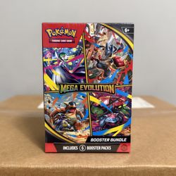 Pokemon Trading Card Game Mega Evolution Booster Bundle *6 Available $45 Each*