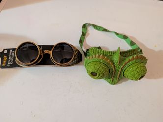 Various eye wear steam punk and chameleon