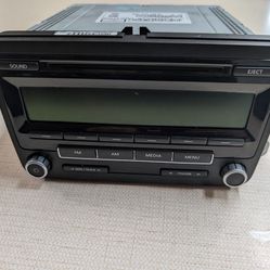 VW Double DIN CD Radio head unit