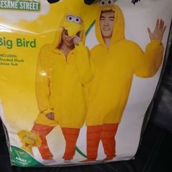 Sesame Street Big Bird Couples Costume (S/M)